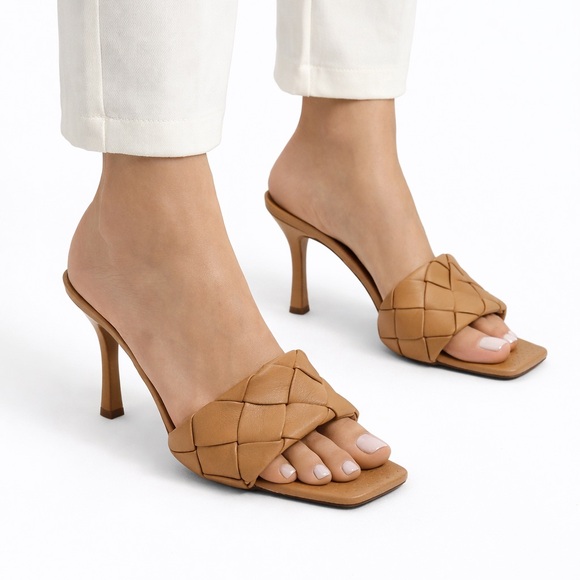 Vince Camuto Shoes - Vince Camuto Women's Brelanie Woven Slide Dress Sandals Size 8.5